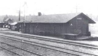 Train Depot Downtown, Mid 20th Century
